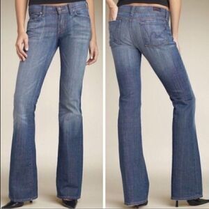 Citizens Of Humanity Ric Rac #108 Stretch Low Waist Boot Cut Jeans